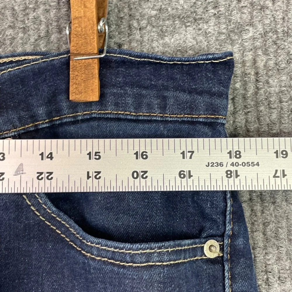 Levi's 511 Slim Fit Jeans Mens 36x27 Dark Wash Blue Denim Stretch Casual Pant